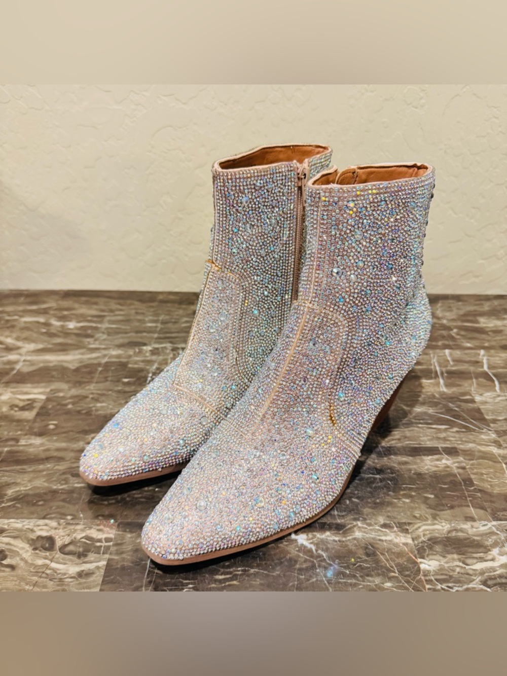 Band of the Free Rita Rhinestone Western Booties